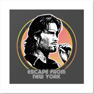 Escape From New York /// Retro Look Fan Design Posters and Art